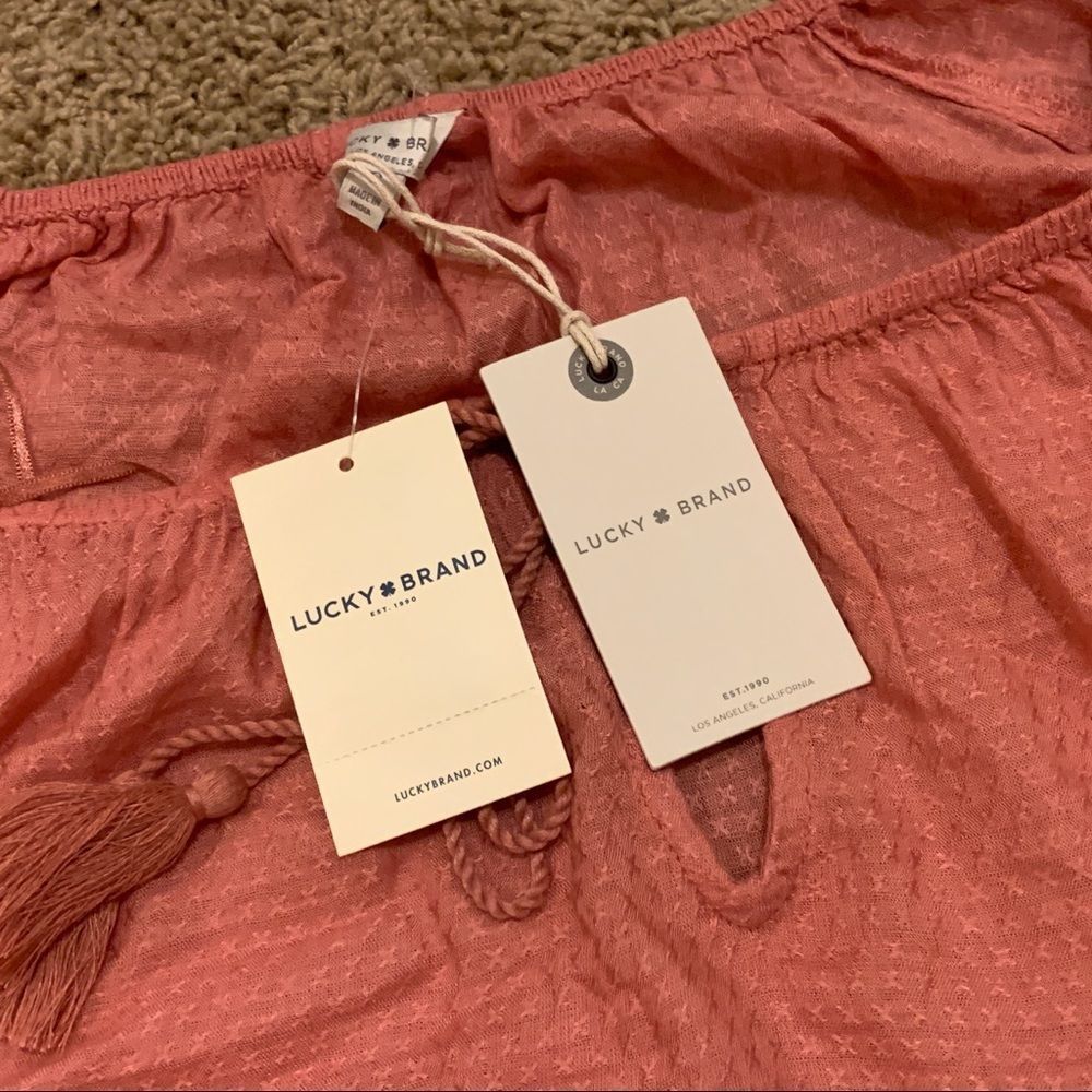 HOST PICK 🌸🆕 Lucky Brand Flowy Top - Picture 4 of 8